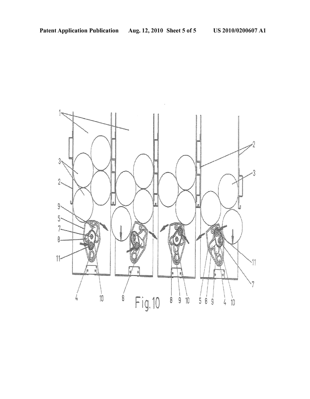 EXTRACTOR SYSTEM FOR CANS AND BOTTLES FOR DISPENSING MACHINES - diagram, schematic, and image 06