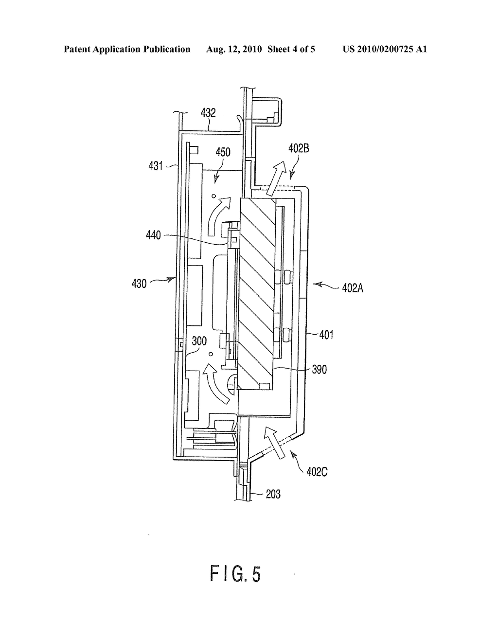 STORAGE UNIT HOLDING MECHANISM AND IMAGE FORMING APPARATUS HAVING THE HOLDING MECHANISM - diagram, schematic, and image 05