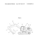 RAIN HAT DEVICE FOR HEAVY CONSTRUCTION EQUIPMENT diagram and image