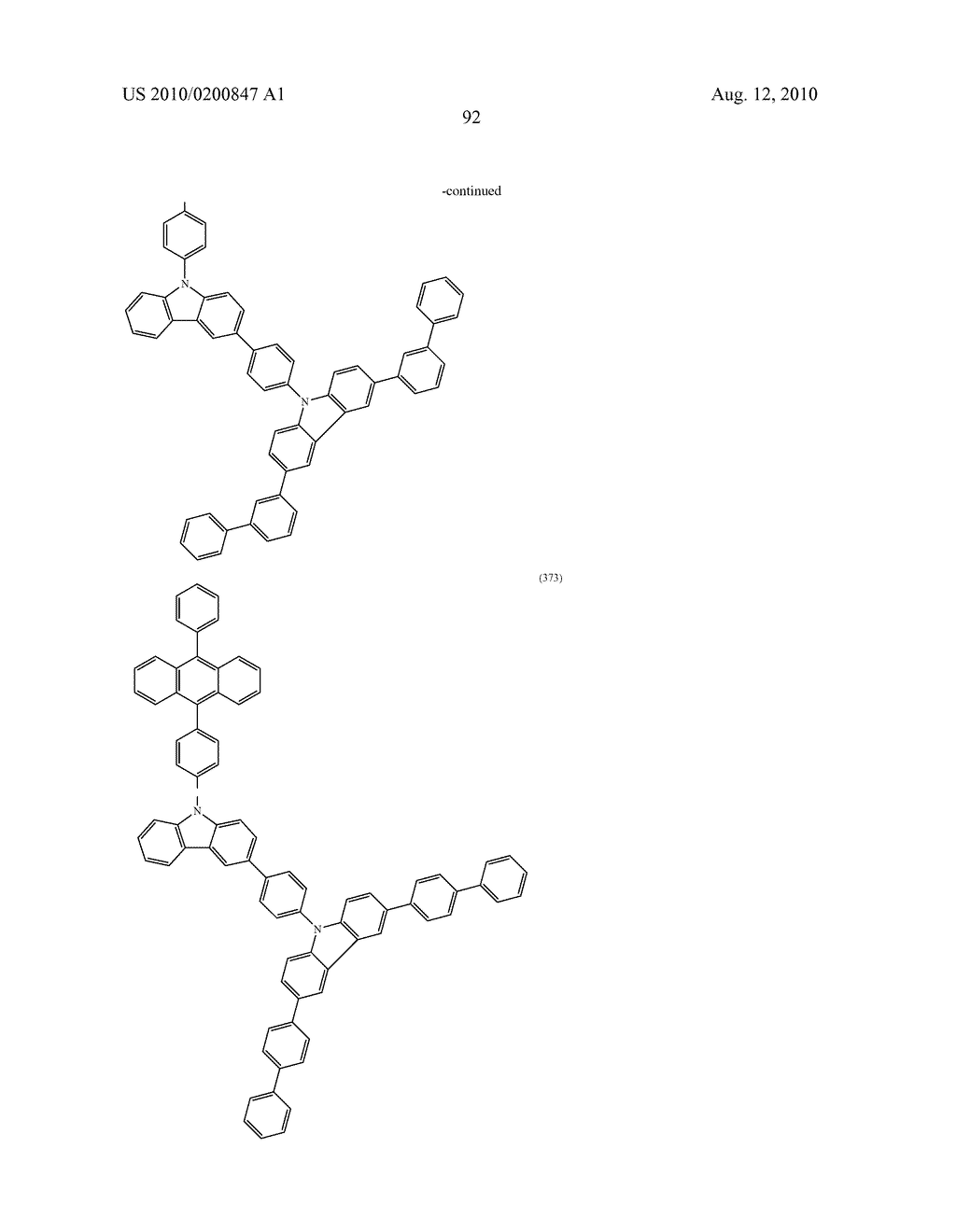 ORGANIC COMPOUND, ANTHRACENE DERIVATIVE, AND LIGHT-EMITTING ELEMENT, LIGHT-EMITTING DEVICE, AND ELECTRONIC DEVICE USING ANTHRACENE DERIVATIVE - diagram, schematic, and image 164