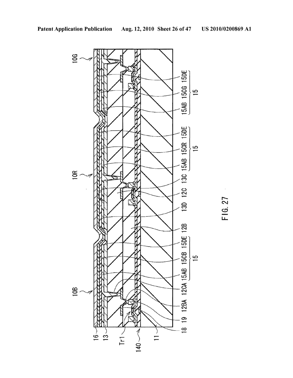 METHOD OF MANUFACTURING DISPLAY DEVICE AND DISPLAY DEVICE - diagram, schematic, and image 27