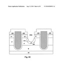 Mosfets with terrace irench gate and improved source-body contact diagram and image