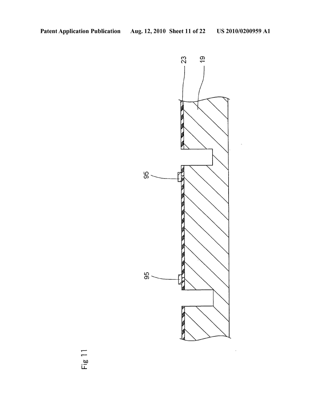 SEMICONDUCTOR SUBSTRATE, LAMINATED CHIP PACKAGE, SEMICONDUCTOR PLATE AND METHOD OF MANUFACTURING THE SAME - diagram, schematic, and image 12