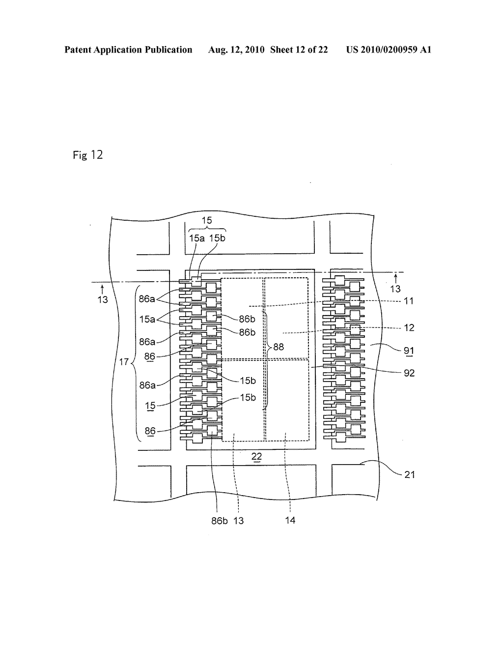 SEMICONDUCTOR SUBSTRATE, LAMINATED CHIP PACKAGE, SEMICONDUCTOR PLATE AND METHOD OF MANUFACTURING THE SAME - diagram, schematic, and image 13