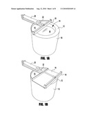 Thermally efficient, cover for metal containment vessel, related system and methods diagram and image