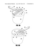 Thermally efficient, cover for metal containment vessel, related system and methods diagram and image