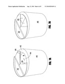 Thermally efficient, cover for metal containment vessel, related system and methods diagram and image