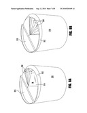 Thermally efficient, cover for metal containment vessel, related system and methods diagram and image