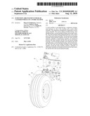 Suspension Arrangement For Rear Castered Wheels On A Work Machine diagram and image