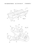 Suspension Arrangement For Rear Castered Wheels On A Work Machine diagram and image