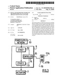 DEVICE AND METHOD FOR CONTROLLING THE POWER SUPPLY OF AT LEAST ONE AIRCRAFT MAINTENANCE ACTUATOR diagram and image