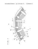 CONNECTION LINE USED FOR STATOR OF ELECTRIC MOTOR, STATOR INCLUDING THAT CONNECTION LINE, AND METHOD FOR BENDING THE CONNECTION LINE diagram and image