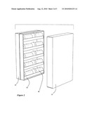 Portable medicine cabinet diagram and image