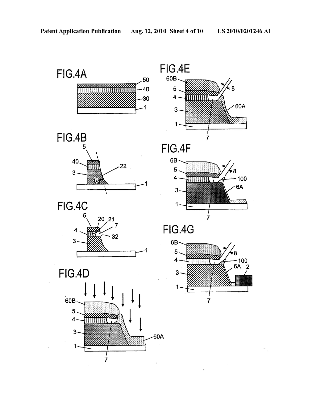 ELECTRON-EMITTING DEVICE AND IMAGE DISPLAY APPARATUS USING THE SAME - diagram, schematic, and image 05