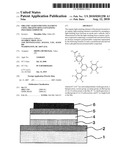 ORGANIC LIGHT-EMITTING ELEMENT USING TRIAZINE RING-CONTAINING POLYMER COMPOUND diagram and image