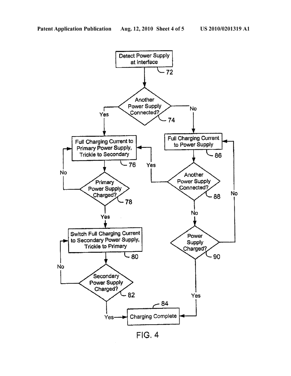 Multiple Function Current-Sharing Charging System and Method - diagram, schematic, and image 05