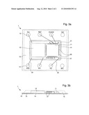 CHIP CARD WITH A MEASURING CIRCUIT THAT HAS A SENSOR, AND METHOD OF MAKING THE CHIP CARD diagram and image