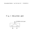 TEST CIRCUIT AND TEST METHOD FOR TESTING DIFFERENTIAL INPUT CIRCUIT diagram and image