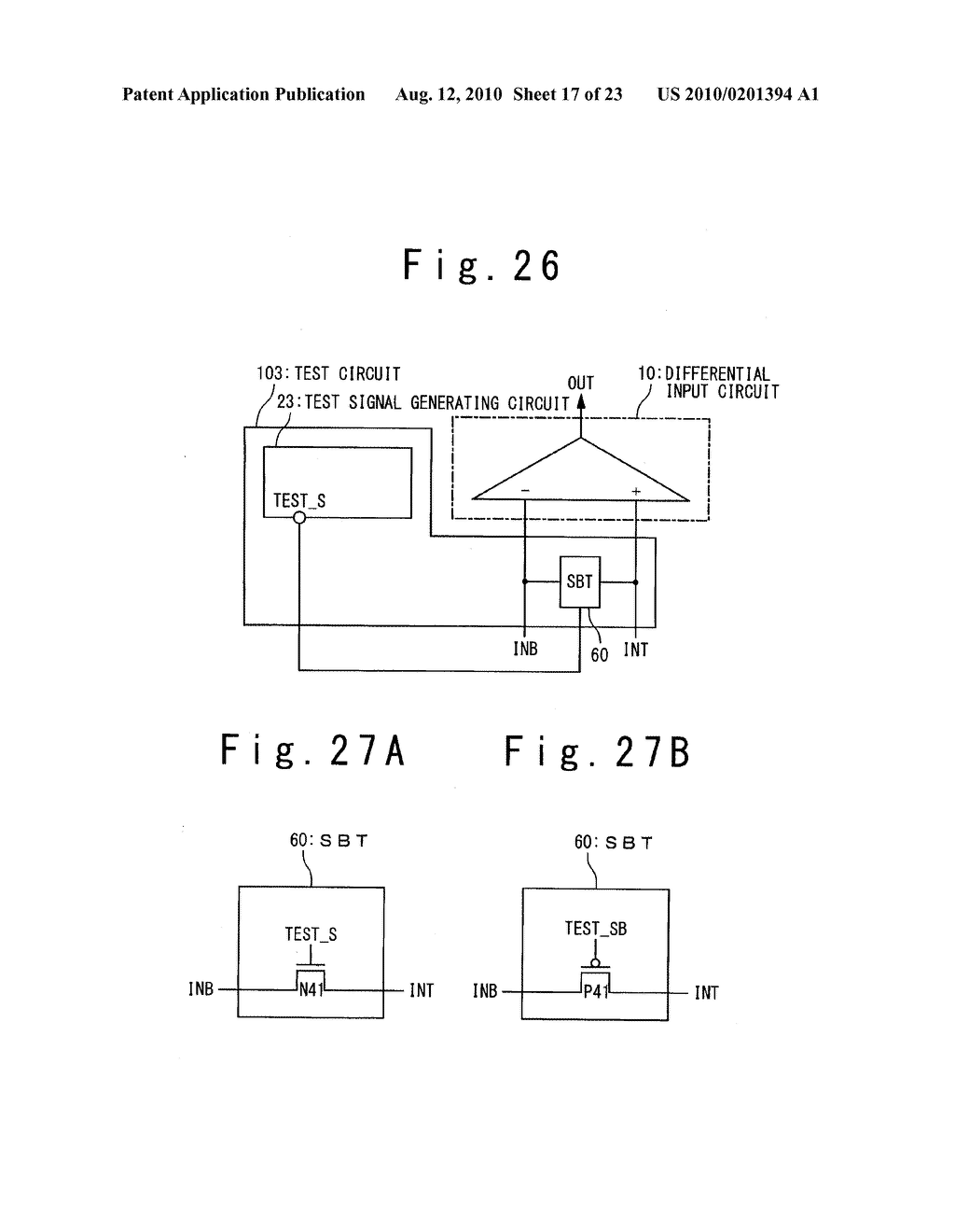 TEST CIRCUIT AND TEST METHOD FOR TESTING DIFFERENTIAL INPUT CIRCUIT - diagram, schematic, and image 18