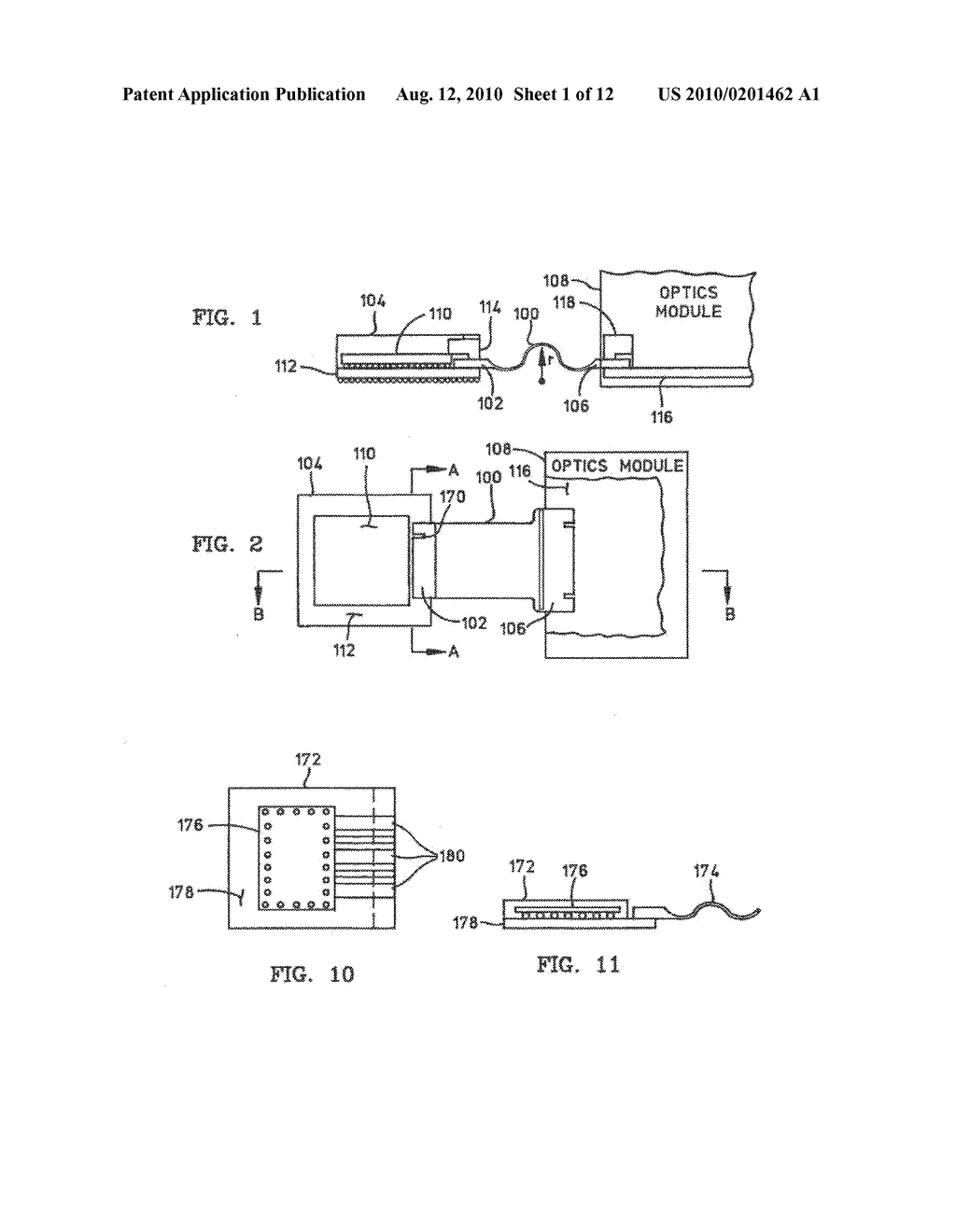 FLEXIBLE INTERCONNECT CABLE FOR AN ELECTRONIC ASSEMBLY - diagram, schematic, and image 02