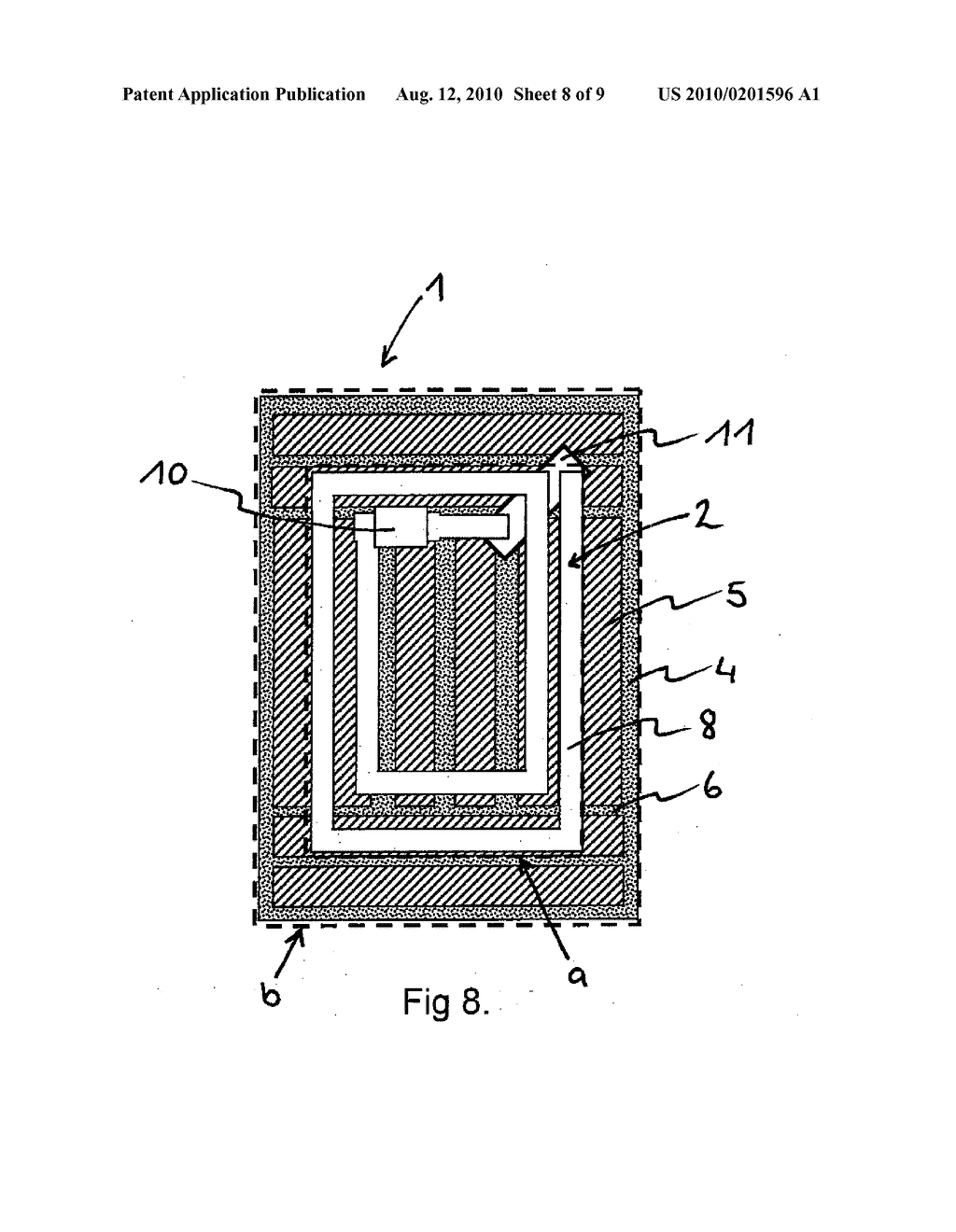 APPARATUS, METHOD AND USE FOR SCREENING THE MAGNETIC FIELD OF AN RFID TRANSPONDER - diagram, schematic, and image 09