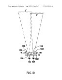 Frame expanding glasses and frame expanding visual system diagram and image