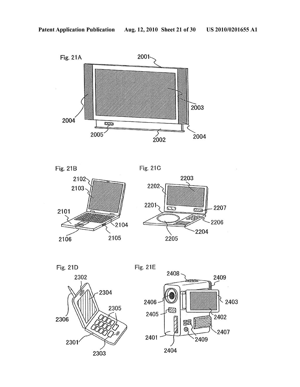 DISPLAY DEVICE AND MANUFACTURING METHOD THEREOF - diagram, schematic, and image 22