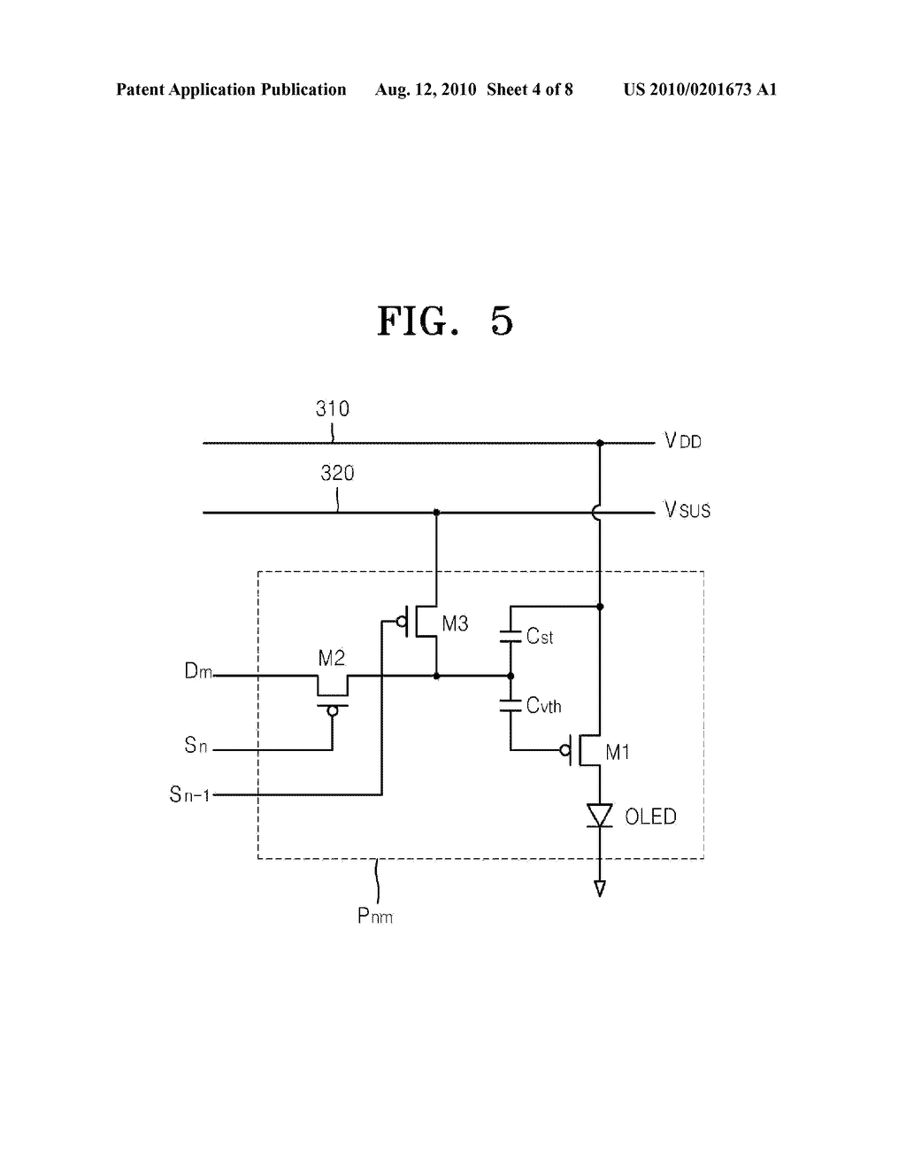 LIGHT EMITTING DISPLAY DEVICE AND METHOD OF DRIVING THE SAME - diagram, schematic, and image 05