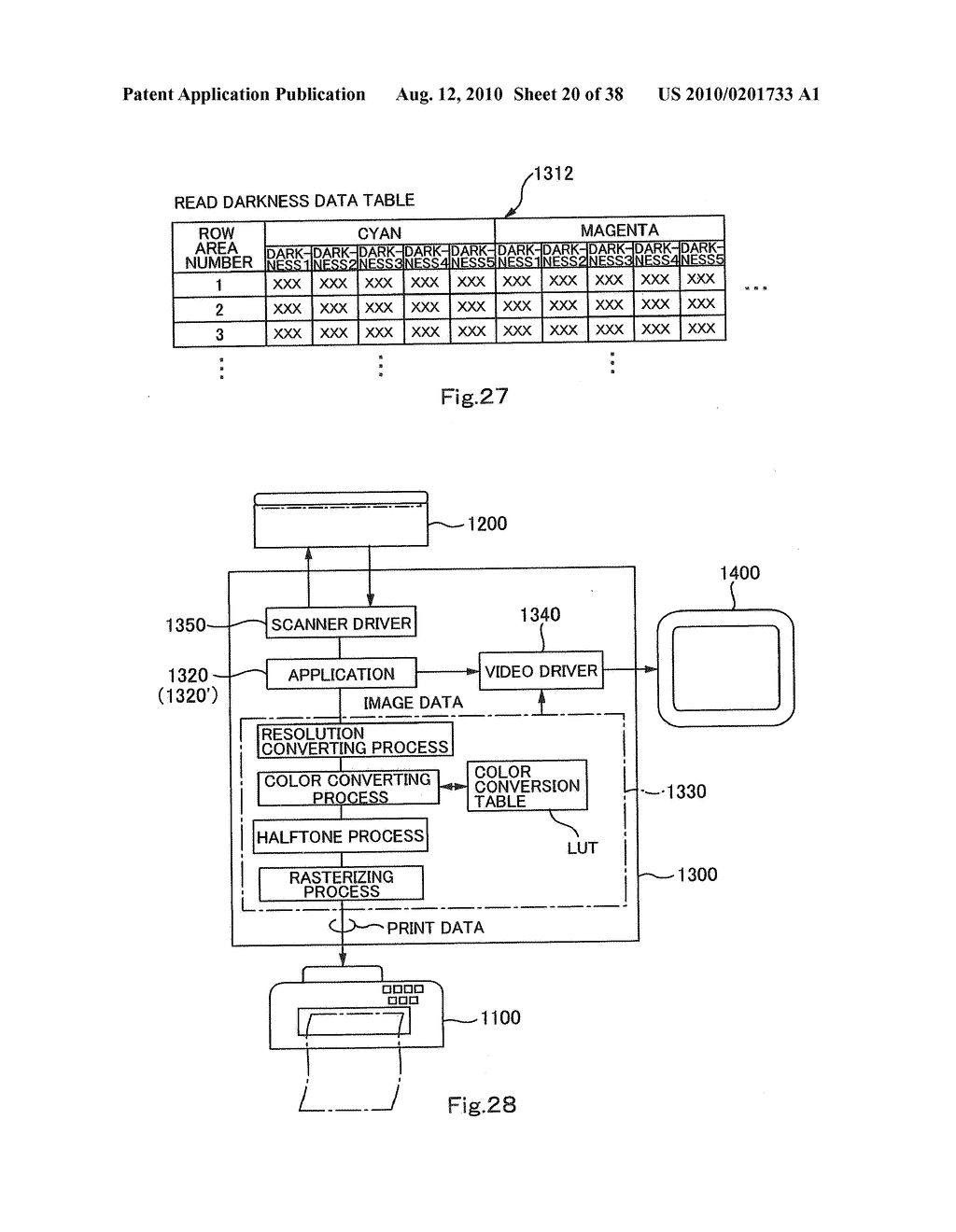 PRINTING METHOD, STORAGE MEDIUM, MEDIUM, PRINTING APPARATUS, METHOD FOR DETECTING END OF IMAGE, METHOD FOR DETECTING CARRYING UNEVENNESS OF MEDIUM, AND DEVICE FOR DETECTING CARRYING UNEVENNESS OF MEDIUM - diagram, schematic, and image 21