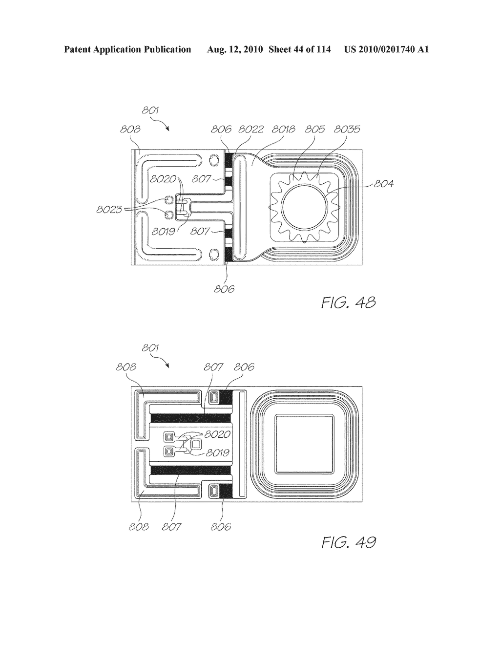 PRINTHEAD CRADLE HAVING ELECTROMAGNETIC CONTROL OF CAPPER - diagram, schematic, and image 45