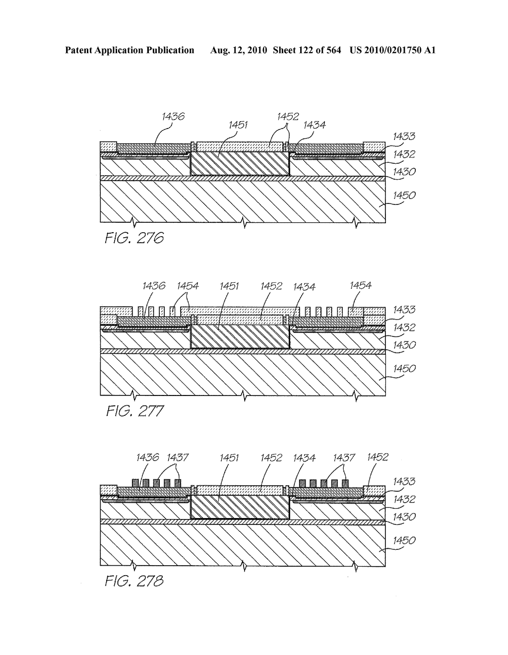 FLUID EJECTION DEVICE WITH OVERLAPPING FIRING CHAMBER AND DRIVE FET - diagram, schematic, and image 123