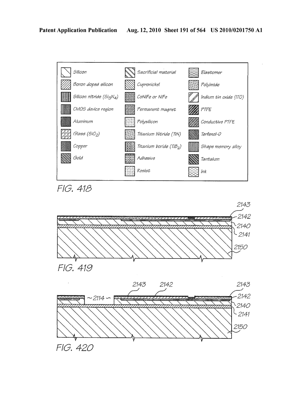 FLUID EJECTION DEVICE WITH OVERLAPPING FIRING CHAMBER AND DRIVE FET - diagram, schematic, and image 192