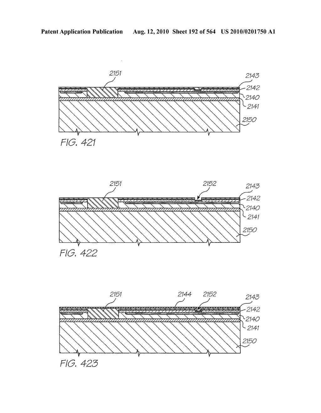 FLUID EJECTION DEVICE WITH OVERLAPPING FIRING CHAMBER AND DRIVE FET - diagram, schematic, and image 193