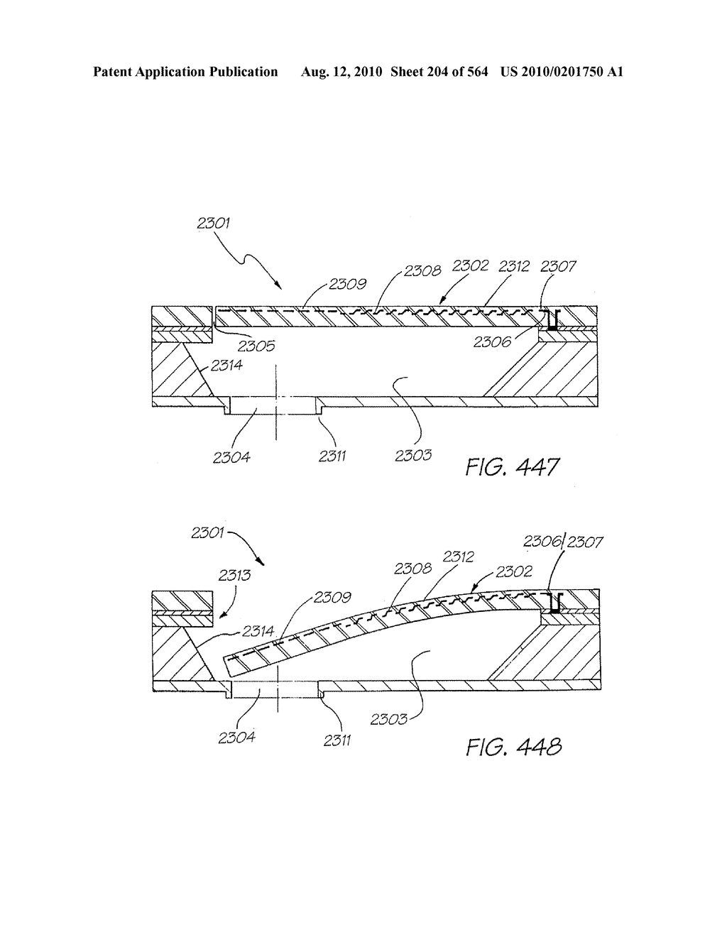 FLUID EJECTION DEVICE WITH OVERLAPPING FIRING CHAMBER AND DRIVE FET - diagram, schematic, and image 205