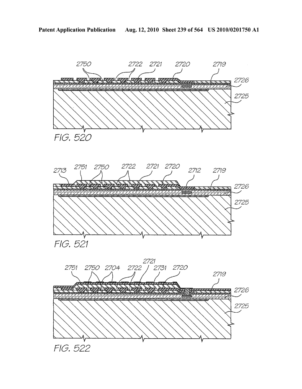 FLUID EJECTION DEVICE WITH OVERLAPPING FIRING CHAMBER AND DRIVE FET - diagram, schematic, and image 240