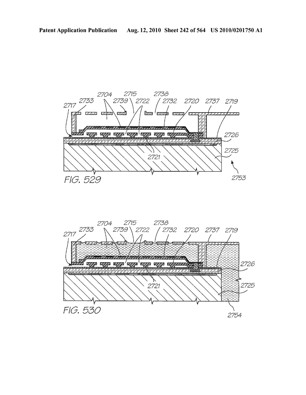 FLUID EJECTION DEVICE WITH OVERLAPPING FIRING CHAMBER AND DRIVE FET - diagram, schematic, and image 243