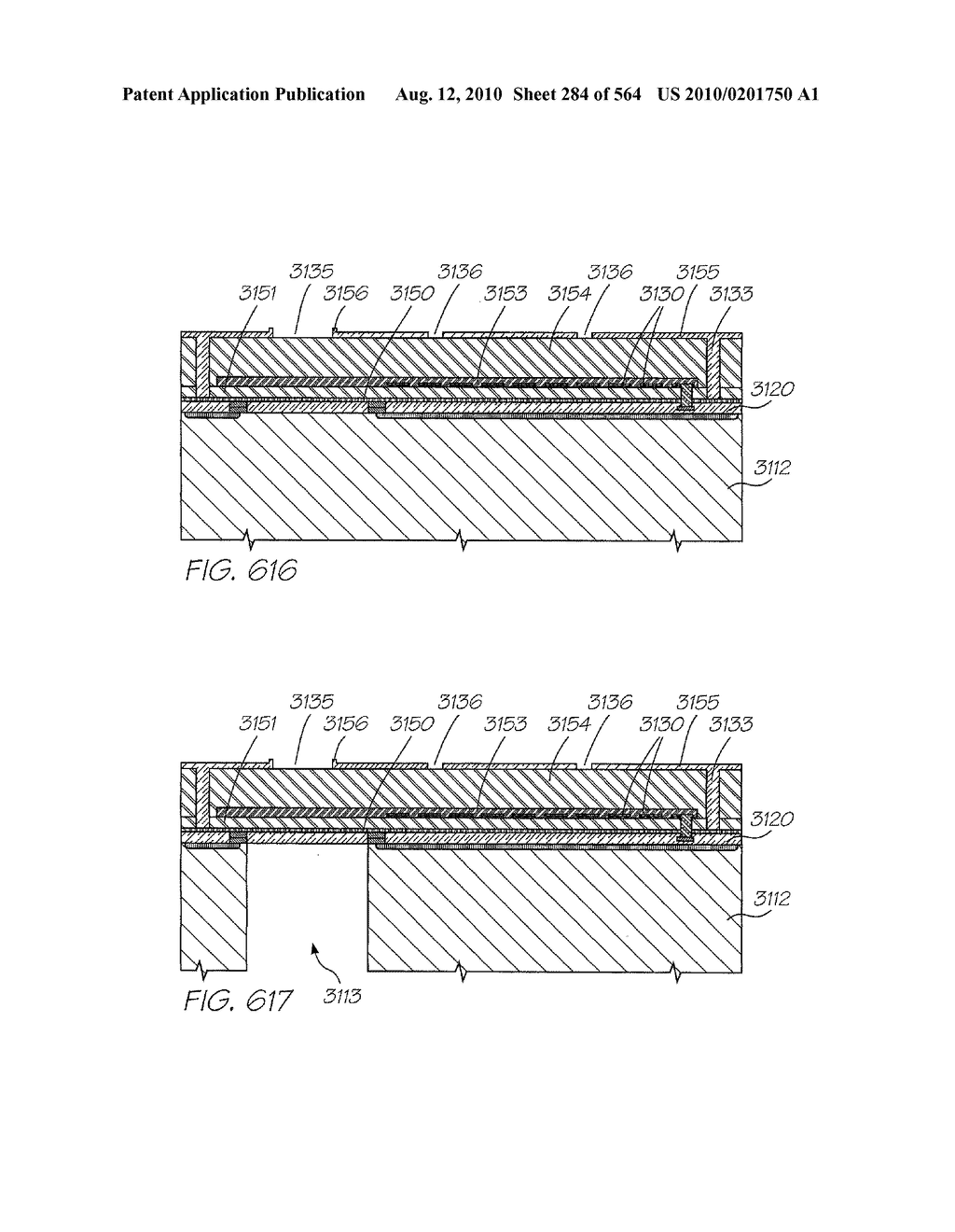 FLUID EJECTION DEVICE WITH OVERLAPPING FIRING CHAMBER AND DRIVE FET - diagram, schematic, and image 285