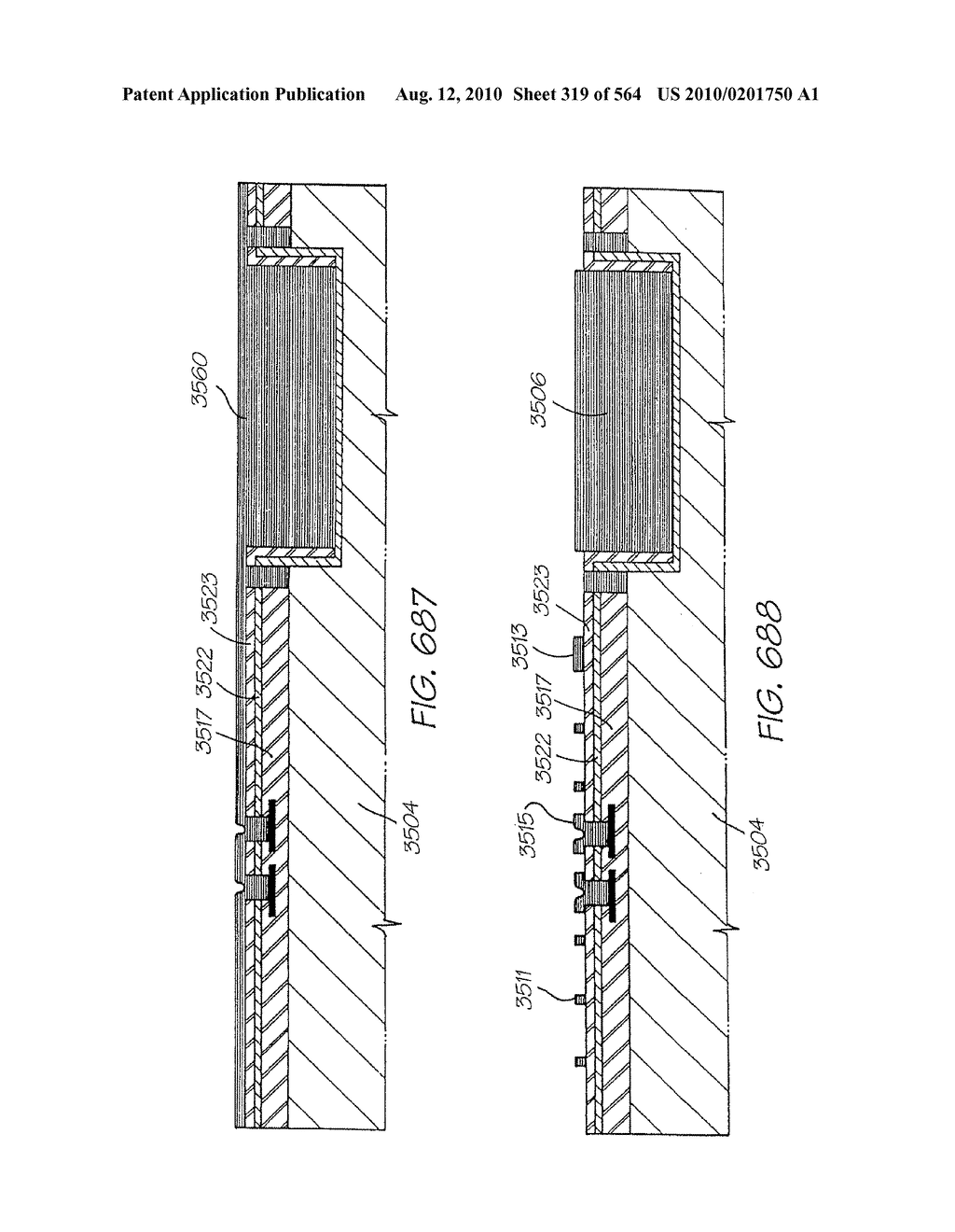 FLUID EJECTION DEVICE WITH OVERLAPPING FIRING CHAMBER AND DRIVE FET - diagram, schematic, and image 320