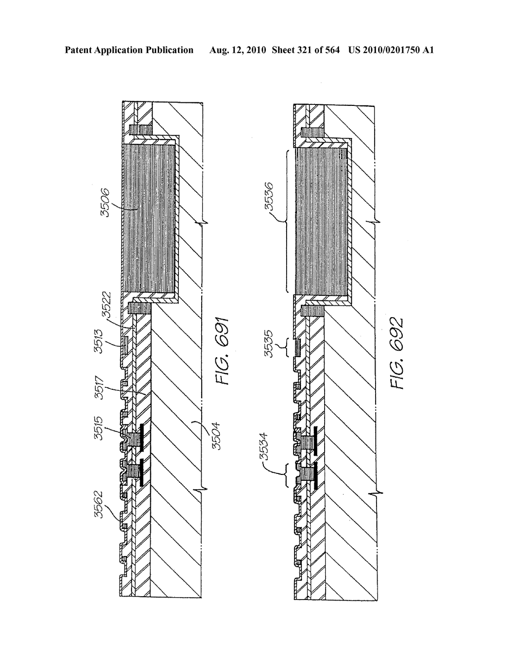 FLUID EJECTION DEVICE WITH OVERLAPPING FIRING CHAMBER AND DRIVE FET - diagram, schematic, and image 322