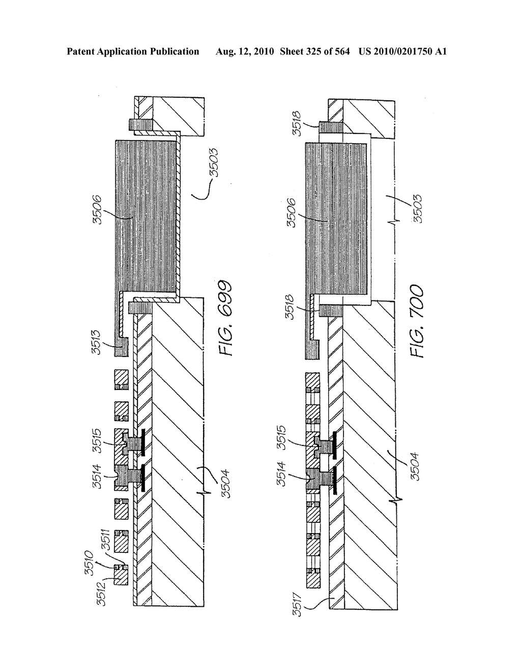 FLUID EJECTION DEVICE WITH OVERLAPPING FIRING CHAMBER AND DRIVE FET - diagram, schematic, and image 326