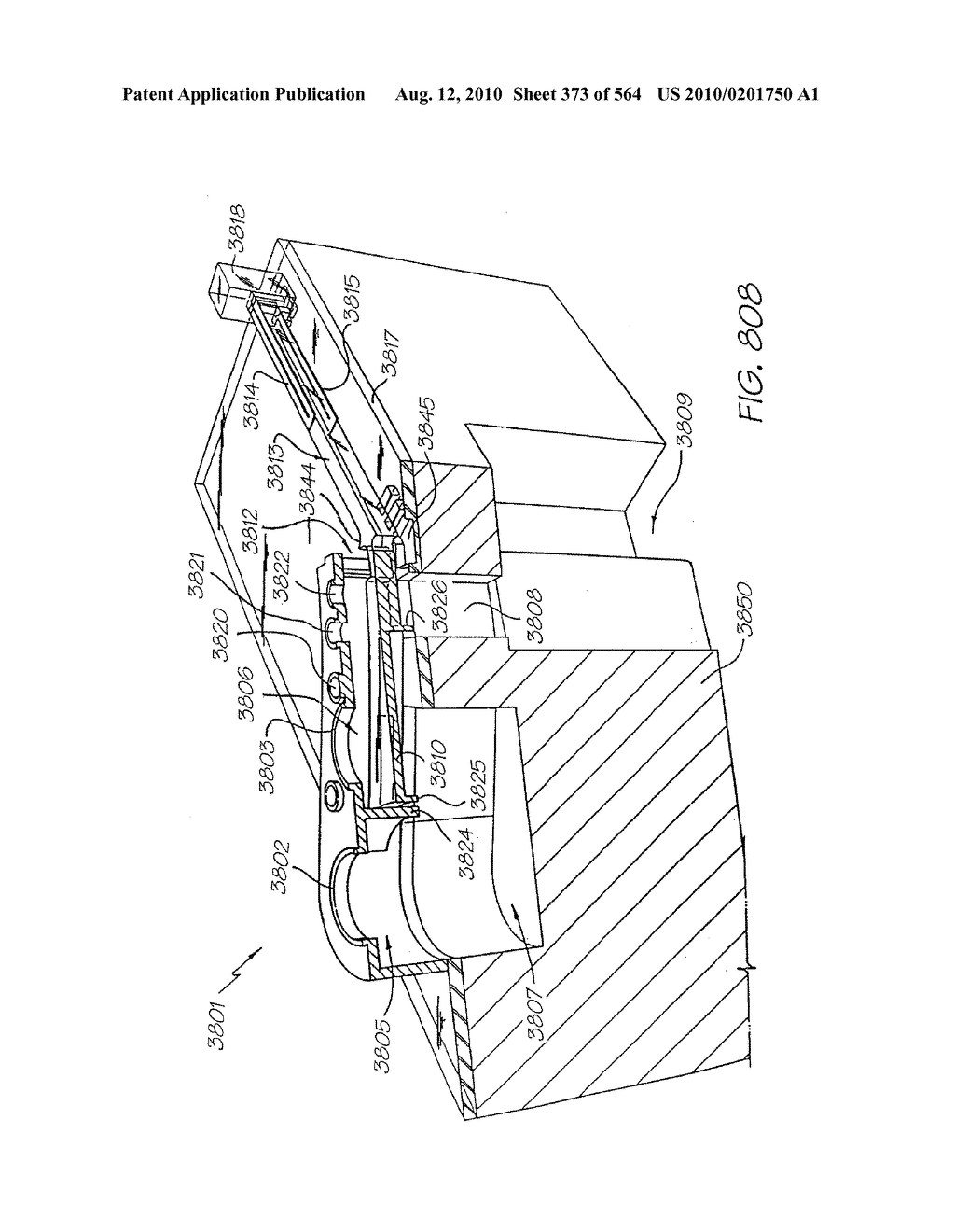 FLUID EJECTION DEVICE WITH OVERLAPPING FIRING CHAMBER AND DRIVE FET - diagram, schematic, and image 374