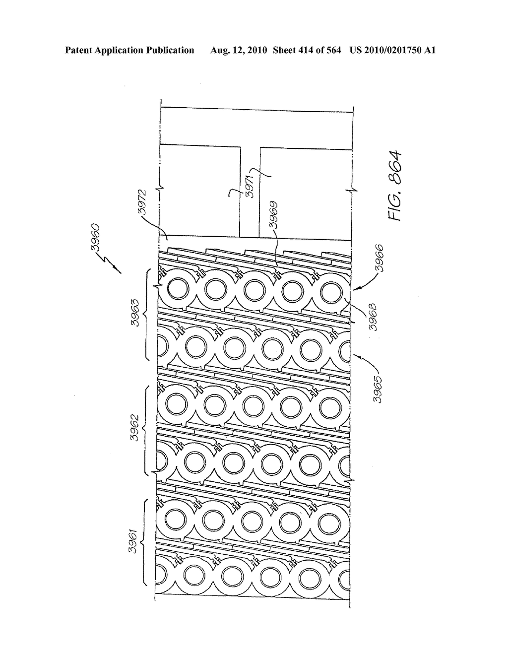 FLUID EJECTION DEVICE WITH OVERLAPPING FIRING CHAMBER AND DRIVE FET - diagram, schematic, and image 415