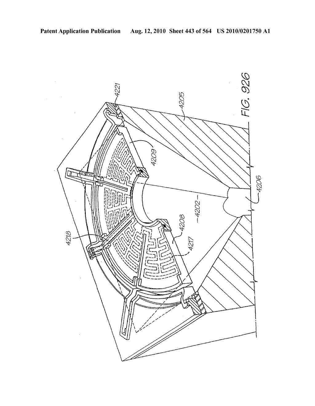 FLUID EJECTION DEVICE WITH OVERLAPPING FIRING CHAMBER AND DRIVE FET - diagram, schematic, and image 444