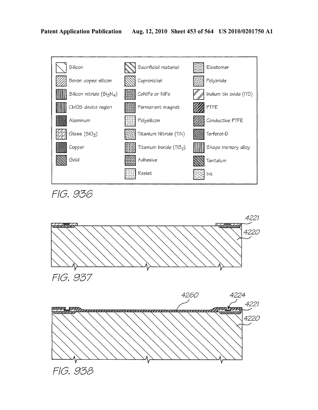 FLUID EJECTION DEVICE WITH OVERLAPPING FIRING CHAMBER AND DRIVE FET - diagram, schematic, and image 454