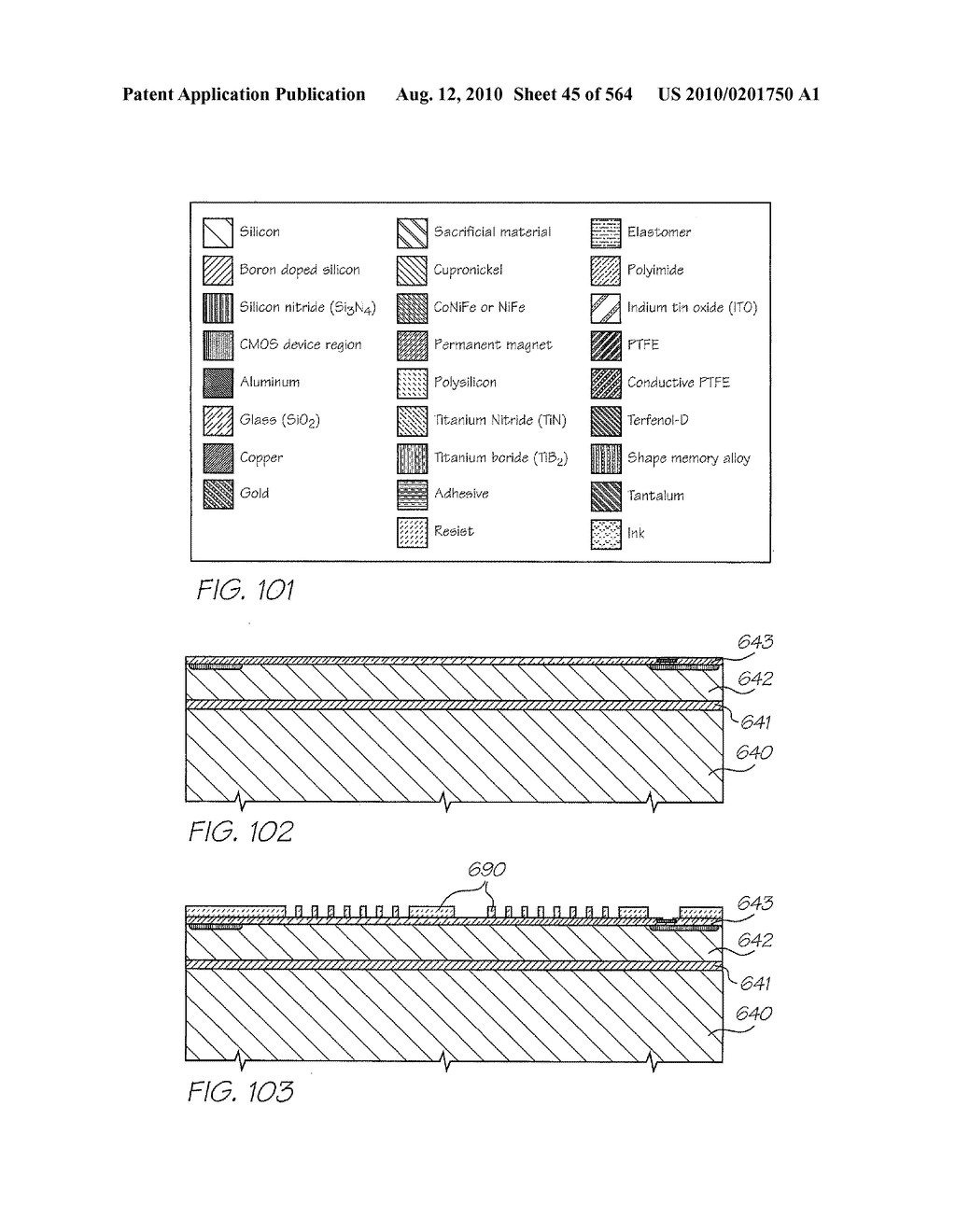 FLUID EJECTION DEVICE WITH OVERLAPPING FIRING CHAMBER AND DRIVE FET - diagram, schematic, and image 46