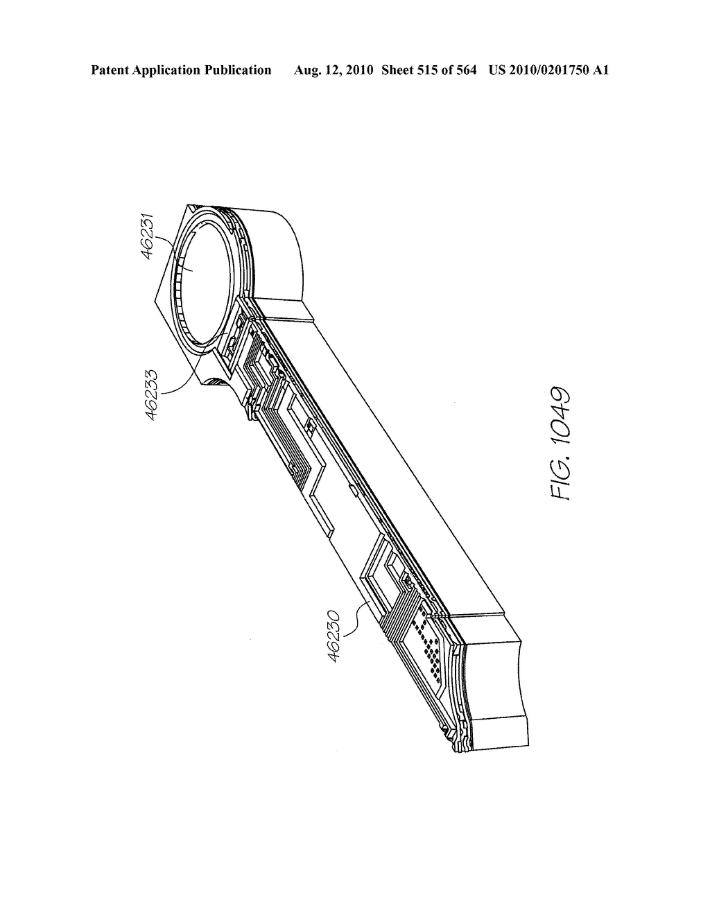 FLUID EJECTION DEVICE WITH OVERLAPPING FIRING CHAMBER AND DRIVE FET - diagram, schematic, and image 516