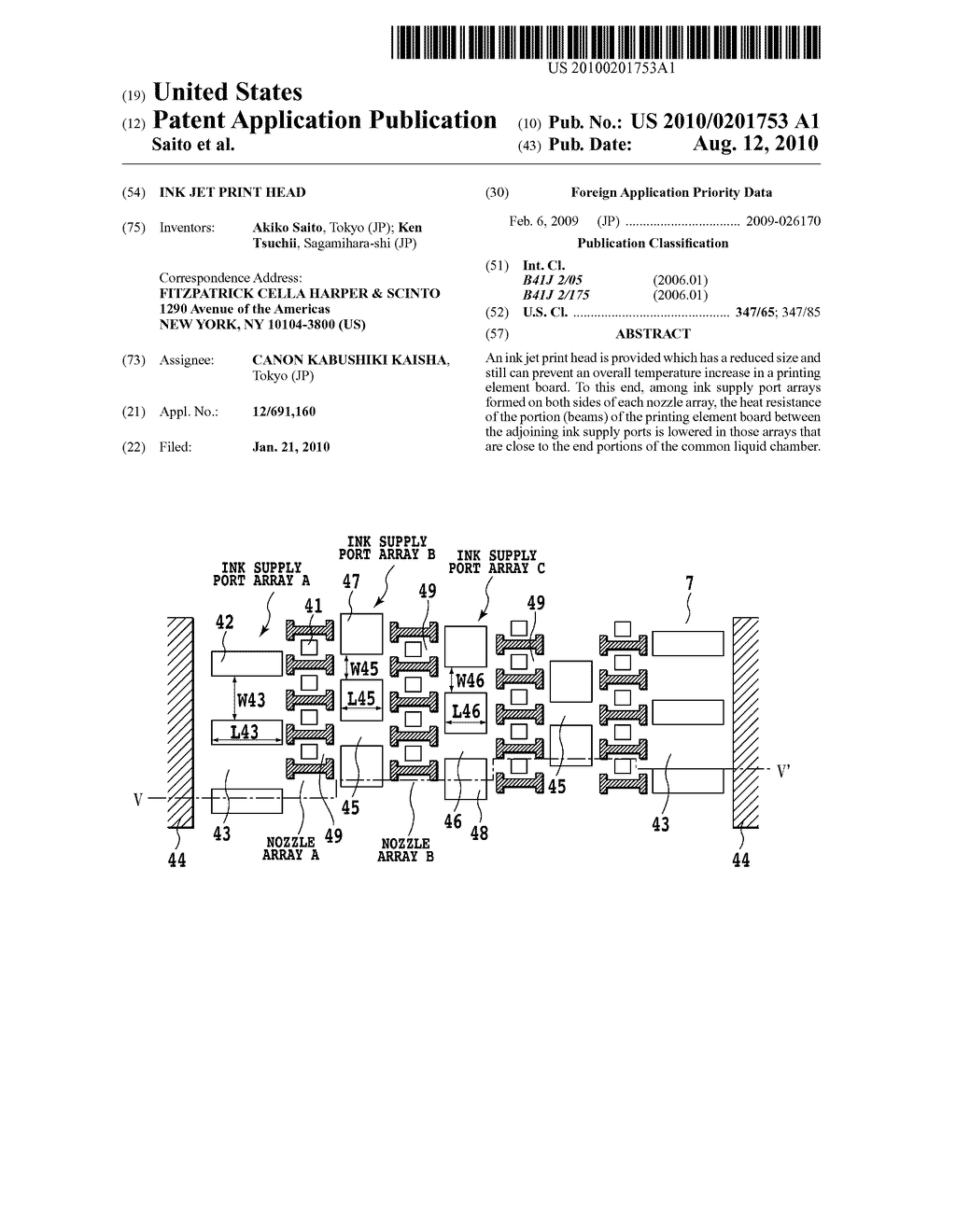 INK JET PRINT HEAD - diagram, schematic, and image 01