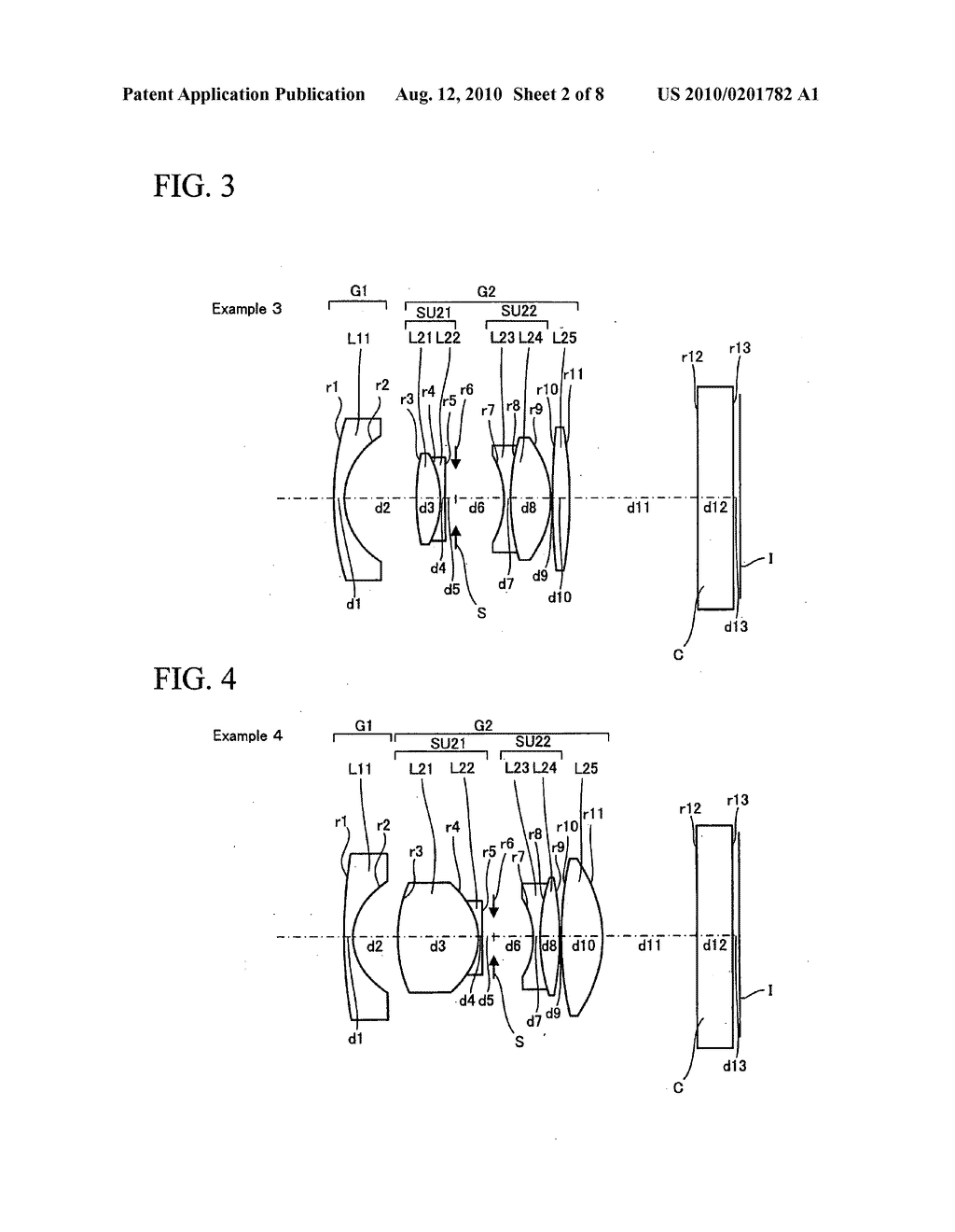 Wide angle optical system and image pickup apparatus using the same - diagram, schematic, and image 03