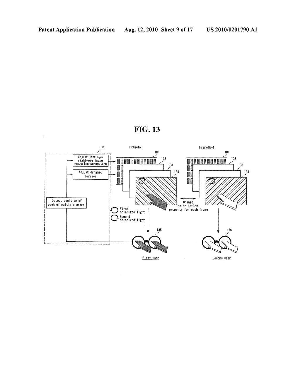 METHOD OF CONTROLLING VIEW OF STEREOSCOPIC IMAGE AND STEREOSCOPIC IMAGE DISPLAY USING THE SAME - diagram, schematic, and image 10