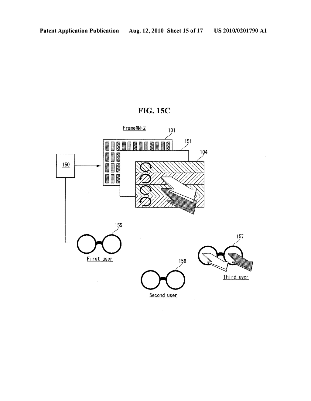 METHOD OF CONTROLLING VIEW OF STEREOSCOPIC IMAGE AND STEREOSCOPIC IMAGE DISPLAY USING THE SAME - diagram, schematic, and image 16